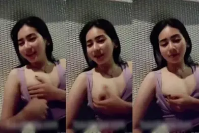 Kesha Jilbab Omek Seru Penuh Cairan Becek