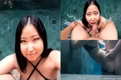 MsBreewc Chindo Sepong Liar Di Kolam Renang HD