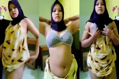 Ukhti Manis Pamer Daleman Abu Abu Minta Dibelai